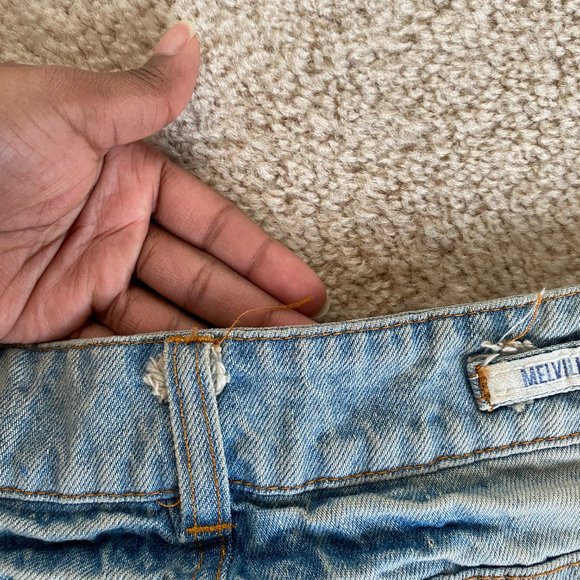 Brandy Melville Light Blue Short Shorts - Picture 11 of 11